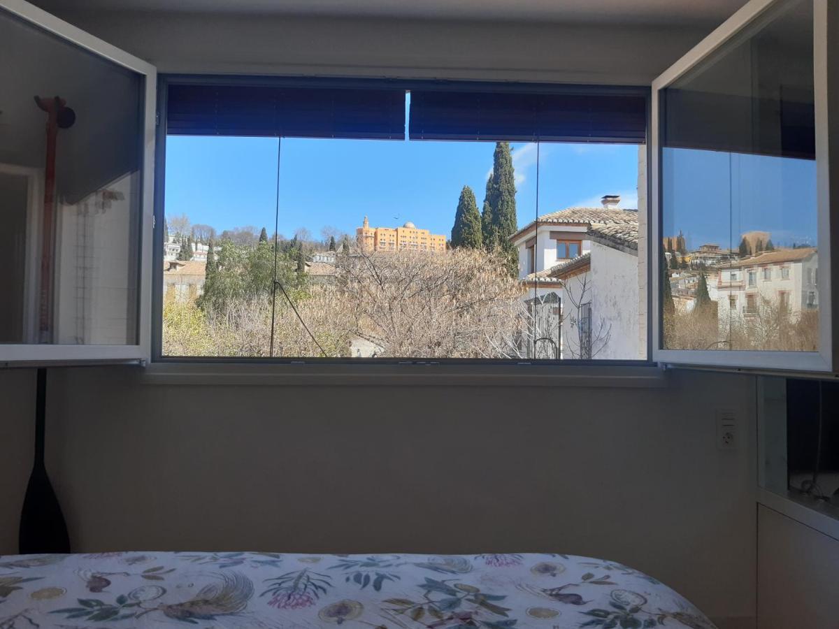 Appartement Habitacion Con Bano Privado Y Vistas à Grenade Extérieur photo